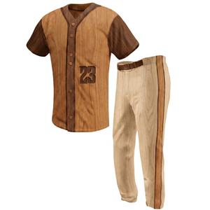 Uniforme de baseball personnalisé, tissu respirant, léger et durable, coupe confortable, design personnalisé, vêtements de sport unisexes, uniforme de baseball - Product Image 4