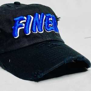 Zeta Phi Beta Finer <b>Black</b> Distressed Hat Blue Embroidered Sorority <b>Baseball</b> <b>Cap</b> Adjustable Strap Casual Stylish Women <b>Cap</b> - Product Image 6