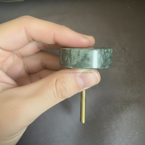 Poignée et bouton de meuble en marbre vert AG Elements |   Quincaillerie de meubles durables et écologiques pour cuisine et chambre - Product Image 3