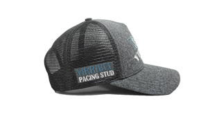 Gorra Trucker Gris Jaspeado con Bordado Personalizado, 5 Paneles, Malla Transpirable en la Parte Trasera, para Adultos, Equipo para Exteriores, Producida en Fábrica de Vietnam - Product Image 4