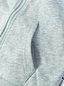 Sweat à capuche surdimensionné en molleton épais de qualité supérieure, en polyester et coton, avec épaules tombantes, logo personnalisé, style décontracté pour l'automne - Product Image 5