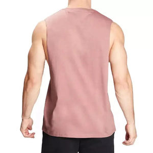 Servicio OEM, Camisetas sin Mangas para Hombre de Talla Grande, Personalizadas, de Buena Calidad, para Fitness y Entrenamiento, Camisetas Deportivas Vintage de Algodón para Hombre - Product Image 4