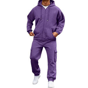 Nuevo Diseño, Chándal Deportivo para Hombre, Otoño, Térmico, Transpirable, Elástico en Cuatro Direcciones, Ecológico, con Capucha, para Gimnasio y Entrenamiento - Product Image 1