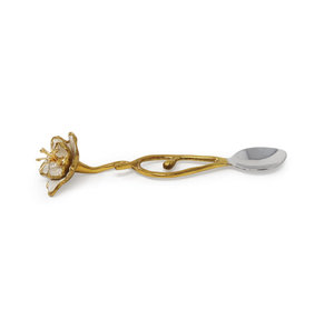Juego de Cubiertos con Diseño Floral, Cucharas Doradas y Plateadas, para Regalo o Uso en Restaurantes - Product Image 5