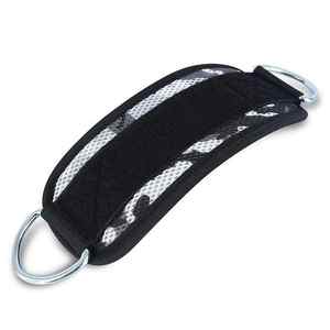 Correa de Tobillo para Gimnasio de Alta Calidad, Impermeable, con Accesorio de Cable para Levantamiento de Pesas, Diseño con Logotipo - Product Image 2