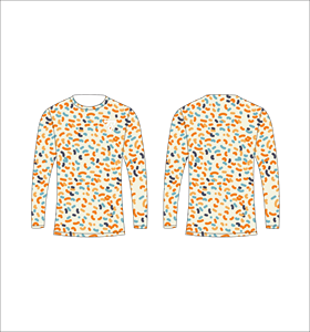 T-shirt à manches longues pour homme en acier bleu ardoise, motif camouflage et losanges Argyle, col rond, style streetwear décontracté, pour la gym et l'entraînement - Product Image 6
