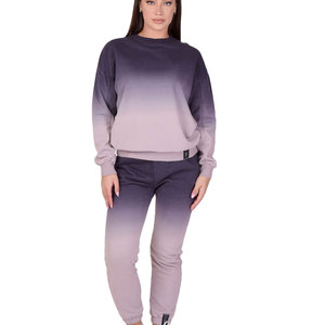 Premium Quality Regular Fit Heavyweight Casual Cotton <b>Fleece</b> Embroidered Eco-Friendly Breathable Tracksuit Set Top <b>Joggers</b> <b>Women</b> - Product Image 3