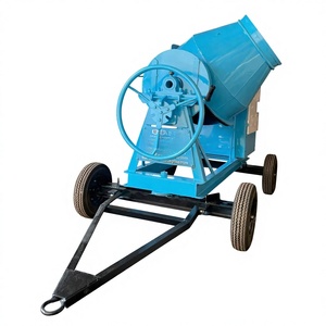 Mélangeur à béton manuel portable durable de 1000 W à haute efficacité pour les constructeurs, les entrepreneurs et la construction - Product Image 1
