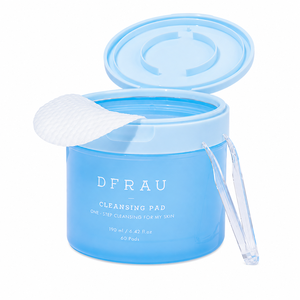 DFRAU Vegan Cleansing Pad 60 Pads One Step Deep Cleansing for All Skin Types with Hyaluronic Acid - Product Image 3