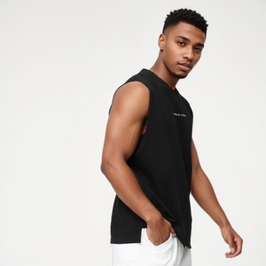 Cotton Breathable Knitted Sleeveless Casual <b>Men</b> Tank Tops Fitness <b>Singlet</b> Bodybuilding Workout Gym Shirts - Product Image 6