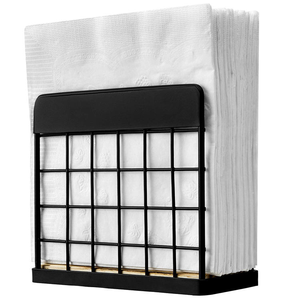 Bar <b>Metal</b> Restaurant Table Napkin Holder for Decorative Tissue Boxes - Product Image 2