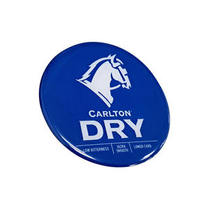 Etiqueta Adhesiva Redonda con Logotipo de Cerveza Personalizado CALA, con Adhesivo 3M, Grosor de 3mm, Etiqueta de PU Impermeable para Automóviles - Product Image 5