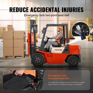 Micro interruttore con angolo posteriore regolabile cintura di sicurezza universale carrello elevatore trattore caricatore escavatore sedile avvolgente sedile avvolgente - Product Image 5