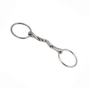 Bocado de Anillas Sueltas de Acero Inoxidable de Calidad Premium para Caballos, Bocado Ecuestre Cómodo, Proveedor Mayorista - Product Image 1