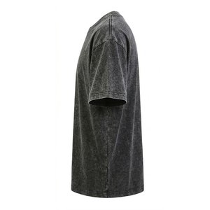 Wholesale Women's Custom Logo Acid Washed Oversized T-Shirts 300 GSM – Premium Heavyweight Cotton Streetwear <b>Bulk</b> Causal Shirts - Product Image 3