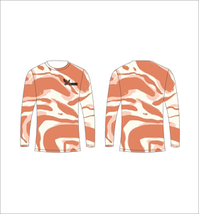 Ferocious Long Sleeve T-Shirt <b>Animal</b> Print O-Neck Quick Dry <b>Men's</b> Casual Knitted Top - Product Image 1