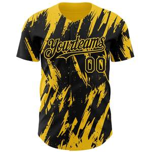 Maillot de baseball d'hiver personnalisable vierge avec logo frontal, entièrement boutonné, en coton biologique, antibactérien, uniforme de sport unisexe à col en V - Product Image 6