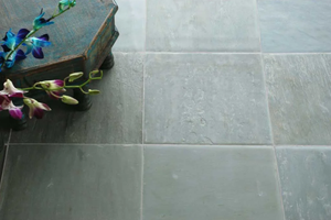 Carrelage en pierre naturelle vert lime à bords sciés pour revêtement mural et sol intérieur/extérieur - Product Image 2