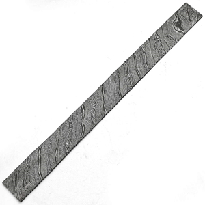 Matériel en acier à motifs pour billettes droites en acier Damas sur mesure 12 pouces x 2 pouces x 4 mm, de qualité supérieure et durable - Product Image 4