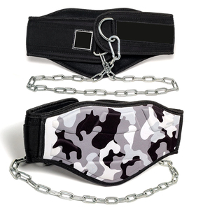 Customized Neoprene Weightlifting Dipping <b>Belt</b> with Steel Chain Waterproof & Breathable Unisex for Gym Fitness <b>Exercise</b> - Product Image 5