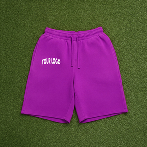 Pantalones Cortos de Algodón para Hombre de Cintura Alta con Dobladillo sin Rematar, Lavado Ácido, Efecto Desgastado por el Sol Personalizado y Pedrería - Product Image 6