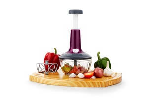 Oferta por tiempo limitado Deluxe Rendimiento de alta eficiencia Push Chopper Plastic Best Magic <span class=keywords><strong>Vegetable</strong></span> Cutter - Product Image 4