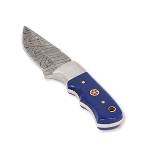 Damascus Steel Folding Pocket Knife Handmade Pattern Steel Outdoor <b>Camping</b> Hiking Fishing Travel Utility <b>Tool</b> - Product Image 2