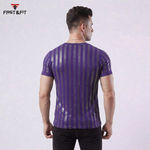 Pakistan Made <b>Men</b> <b>T</b> <b>Shirts</b> Quick Dry & Comfortable 100% Cotton Custom Design with Rhinestones High Quality Knitted Fabric - Product Image 2