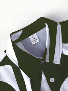 Conjunto de Playa Ligero para Hombre, Estilo Coreano, Conjunto de Verano con Camisa Texturizada y Pantalones Cortos - Product Image 3