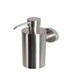 Premium Stainless Steel Soap <b>Dispenser</b> <b>Bottle</b> Polished Surface Durable <b>Pump</b> Decorative Metal <b>Dispenser</b> Bathroom Accessory - Product Image 2