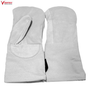Extra <b>Long</b> Silicone Mitts <b>Gloves</b> With Quilted Liner And Non-slip Textured Grip Heat Resistant Bbq <b>Gloves</b> - Product Image 4