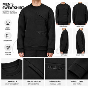 Sweat-shirt pour homme tendance, fabriqué au Pakistan, en vente en ligne, style actuel, fabrication d'usine, best-seller. - Product Image 6