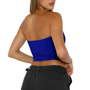 Top de punto sin mangas para mujer, estilo push-up, transpirable y suave, tipo tubo, ideal para el verano, a la moda 2026, precio económico, OEM - Product Image 2