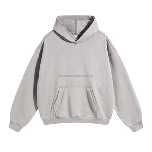 Sudadera con capucha ligera de manga larga para hombre de alta calidad Impresión de logotipo personalizado Sudaderas con capucha de seda altamente transpirables para mujer - Product Image 4