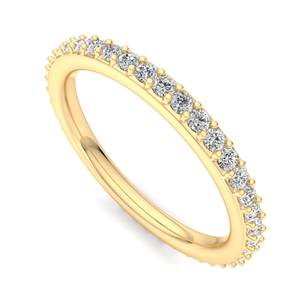 Anillo de oro rosa, oro blanco y oro amarillo de alta gama, certificado por IGI, joyería fina de lujo, anillo de compromiso, anillo llamativo para mujer - Product Image 5