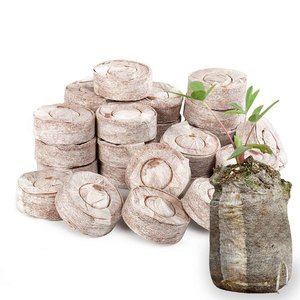 เม็ดดินมะพร้าวอัดเม็ด ย่อยสลายได้ คุณภาพพรีเมียม สำหรับเพาะเมล็ด - Product Image 1