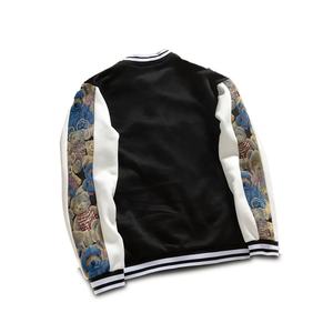 2025 personnalisé Chenille brodé hommes laine veste Vintage College Varsity Style avec support hiver caractéristiques - Product Image 2