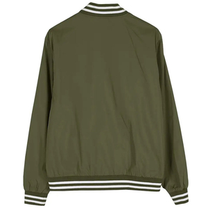 High Quality Unisex 100% Wool Eco-Friendly Breathable Windproof Hooded Varsity <b>Jacket</b> Zipper Closure Loose Fit <b>Winter</b> Patchwork - Product Image 6