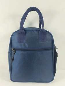 Sac à lunch isotherme en polyester avec poche avant et poignées de transport - Product Image 4