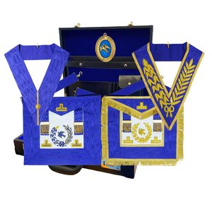 Delantal Masónico Provincial Hecho a Medida de Primera Calidad, Regalia de Alta Calidad con Bordado Detallado y Tela Resistente - Product Image 1