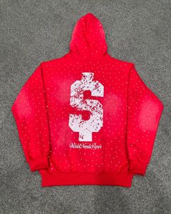 เสื้อฮู้ดฟลีซสำหรับผู้ชาย ระบายอากาศได้ดี พิมพ์ลายคุณภาพสูง ผ้าฝ้ายผสมพื้นฐาน คอปกแบบมีฮู้ดด้านหน้าและด้านหลัง - Product Image 6