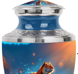 Urnas funerarias de latón para adultos, urnas hechas a mano para hombre y mujer, urnas decorativas de alta calidad. - Product Image 3