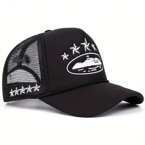 Nuevas Gorras de Béisbol Unisex Impermeables con Bordado a Mano, Estilo Hip Hop, Ajustables, Transpirables, con Protección Solar, Malla, Moda Urbana, Tipo Trucker - Product Image 1