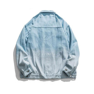 Chaqueta de Mezclilla Casual de Invierno para Hombre, 100% Algodón, Material Duradero, Transpirable, Ecológico, con Logotipo Frontal, para Actividades al Aire Libre - Product Image 2