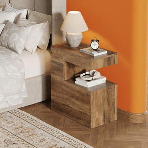 Tavolino da Caffè Moderno in Rattan Fatto a Mano con Piano in Vetro Impilabile, Tavolo Centrale Contemporaneo per Soggiorno - Product Image 4