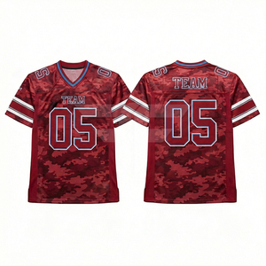 เสื้อฟุตบอลผ้าตาข่ายพรีเมียม ทรง unisex สำหรับผู้ใหญ่ แขนสั้น ระบายอากาศได้ดี ไซส์พลัส สกรีนลายทีมได้ตามต้องการ แห้งเร็ว - Product Image 2