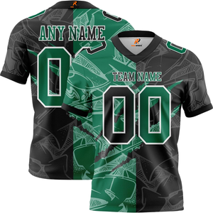 Maillot de football pour adultes et jeunes, prix abordable, maillot d'entraînement pour club, nom de l'équipe imprimé, logo personnalisé - Product Image 2