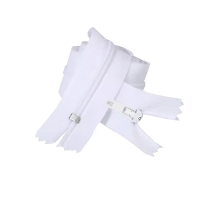Cremallera de nailon de extremo cerrado personalizada con deslizador autoblocante para trajes antipolvo, faldas y accesorios de cremalleras de tela - Product Image 5