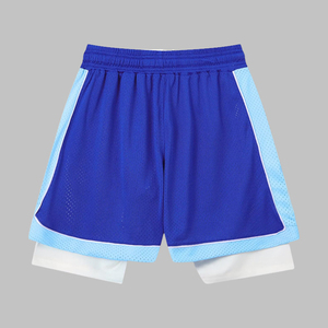 Shorts de sport en maille américaine pour l'été, pour hommes et femmes, amples, pour l'entraînement, le basketball, avec logo personnalisé - Product Image 6