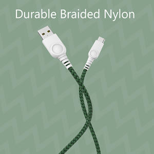 Cable USB Tipo-C con Cubierta de PVC Trenzado de Nailon Premium, Regalo de Navidad 2025, Conductores de Cobre Puro, Certificación RoHS USB-IF, Carga Rápida - Product Image 3